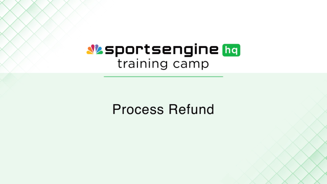 Process Refund